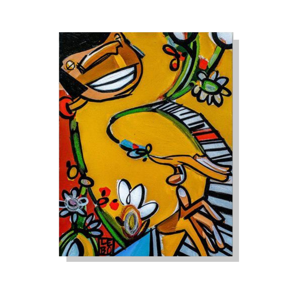 We Rock The Be-Bop Keys - Mineral Print